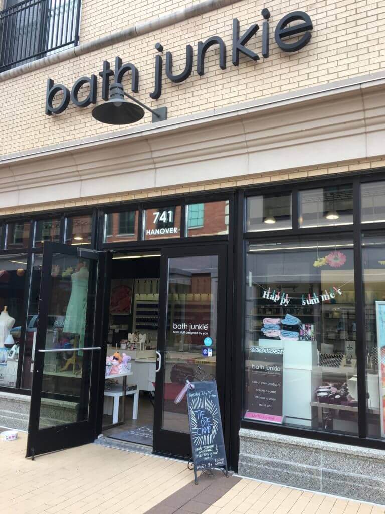 Bath Junkie storefront