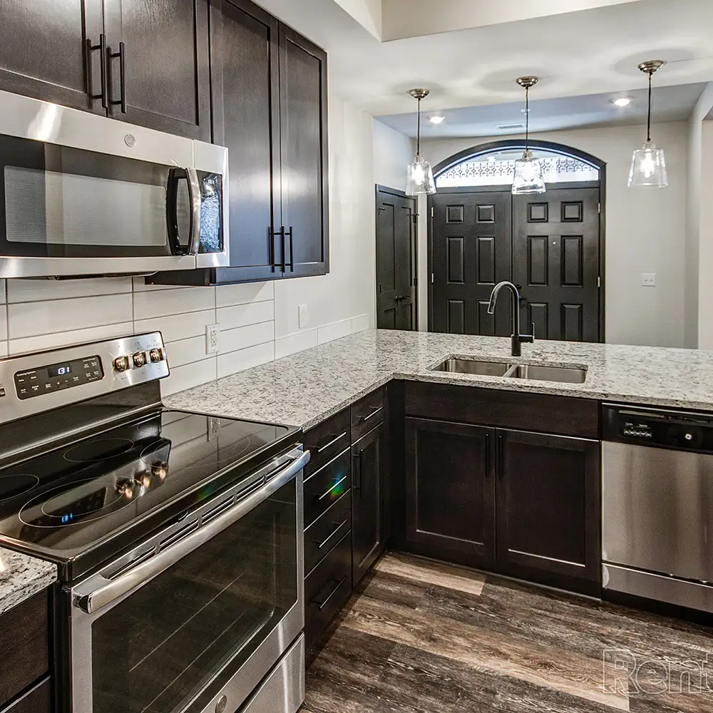 Residences Carmel City Center Kitchen